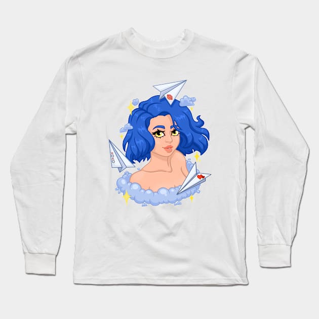 Love & Bubbles Long Sleeve T-Shirt by sushikittehh